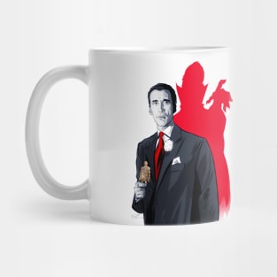 Christopher Lee - An illustration by Paul Cemmick Mug